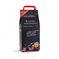 Buchen-Grill-Holzkohle für den LotusGrill® - 2,5 kg