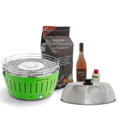 LotusGrill® Picknick-Set XL - Limettengrün